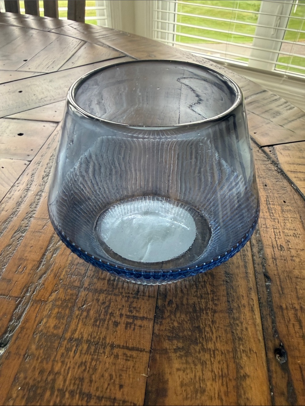Threshold Tinted Ribbed Glass size small